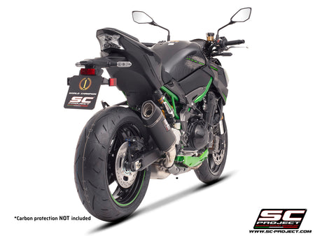 Picture of SC1-S carbon fibre exhaust (WITHOUT carbon fibre heat protection)