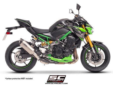 Picture of SC1-S titanium exhaust (WITHOUT carbon fibre heat protection)