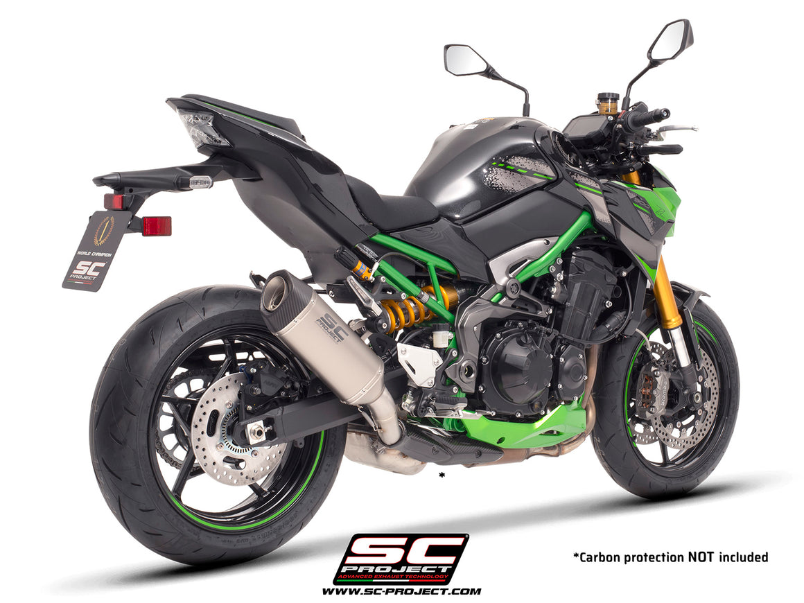 Picture of SC1-S titanium exhaust (WITHOUT carbon fibre heat protection)