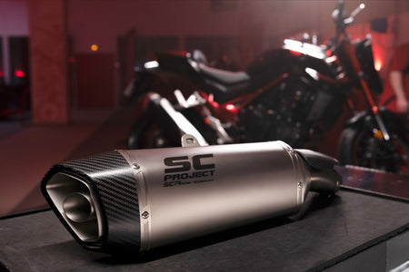 Picture of SC1-R titanium exhaust