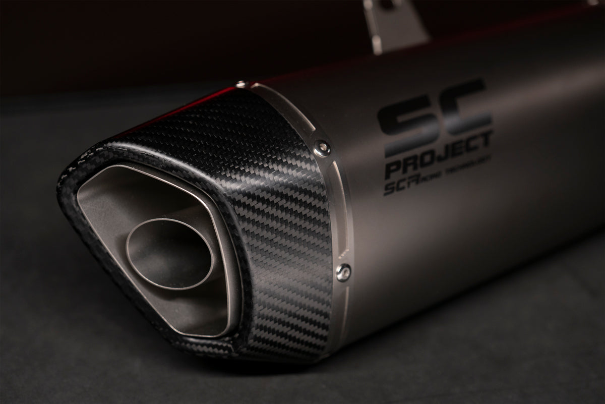 Picture of SC1-R titanium exhaust