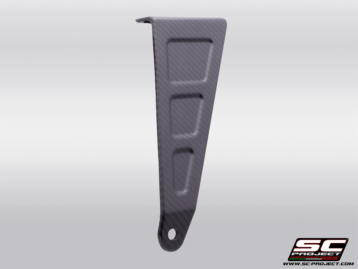 Carbon fibre bracket for Aprilia RS 660 side