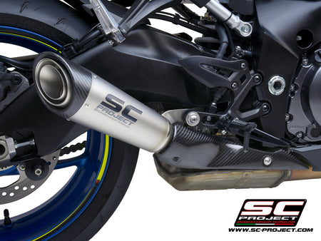 Picture of S1 titanium exhaust
