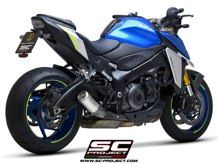Picture of CR-T titanium exhaust, with stoneguard grid