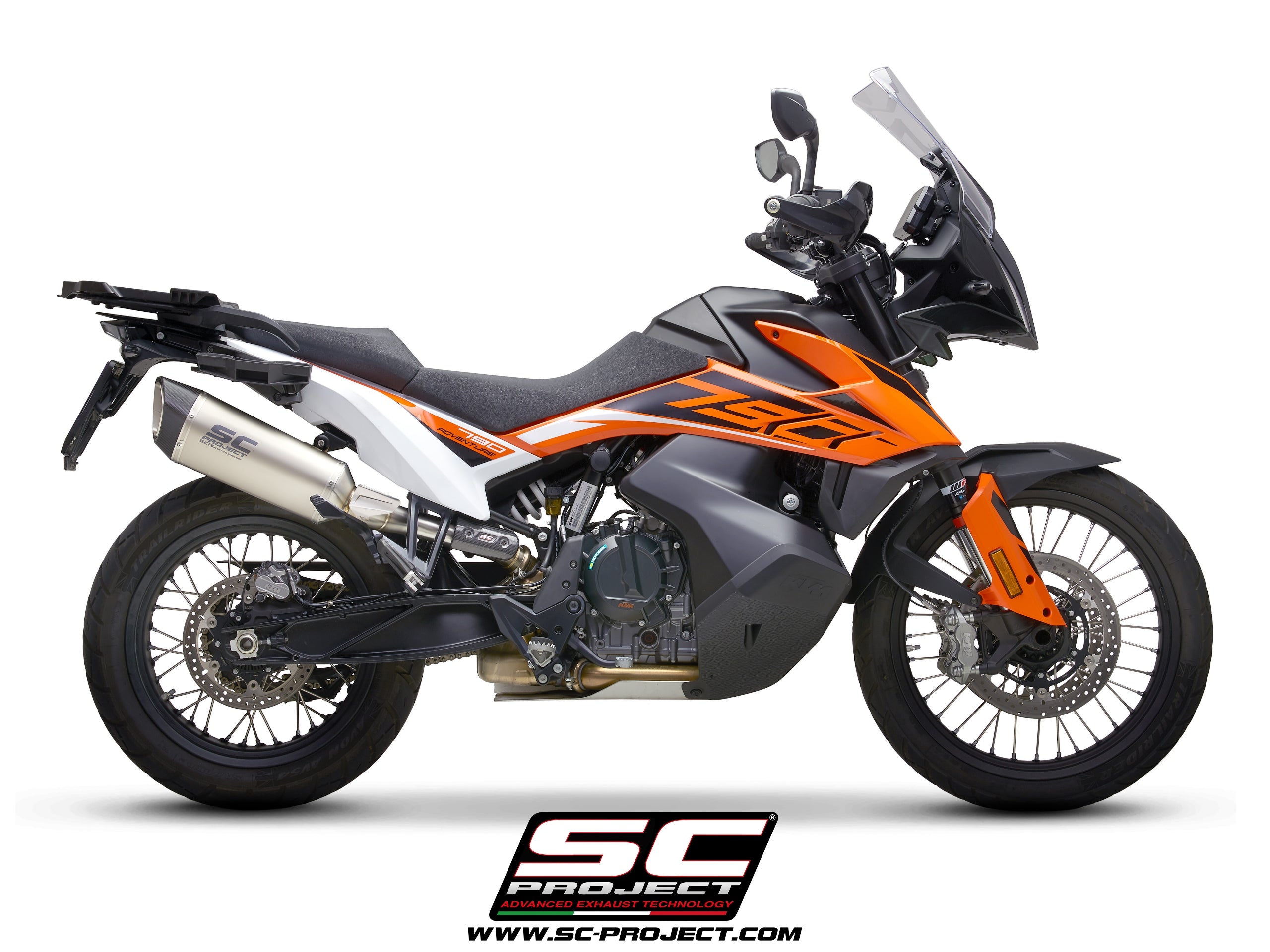 Picture of SC1-R carbon fibre exhaust