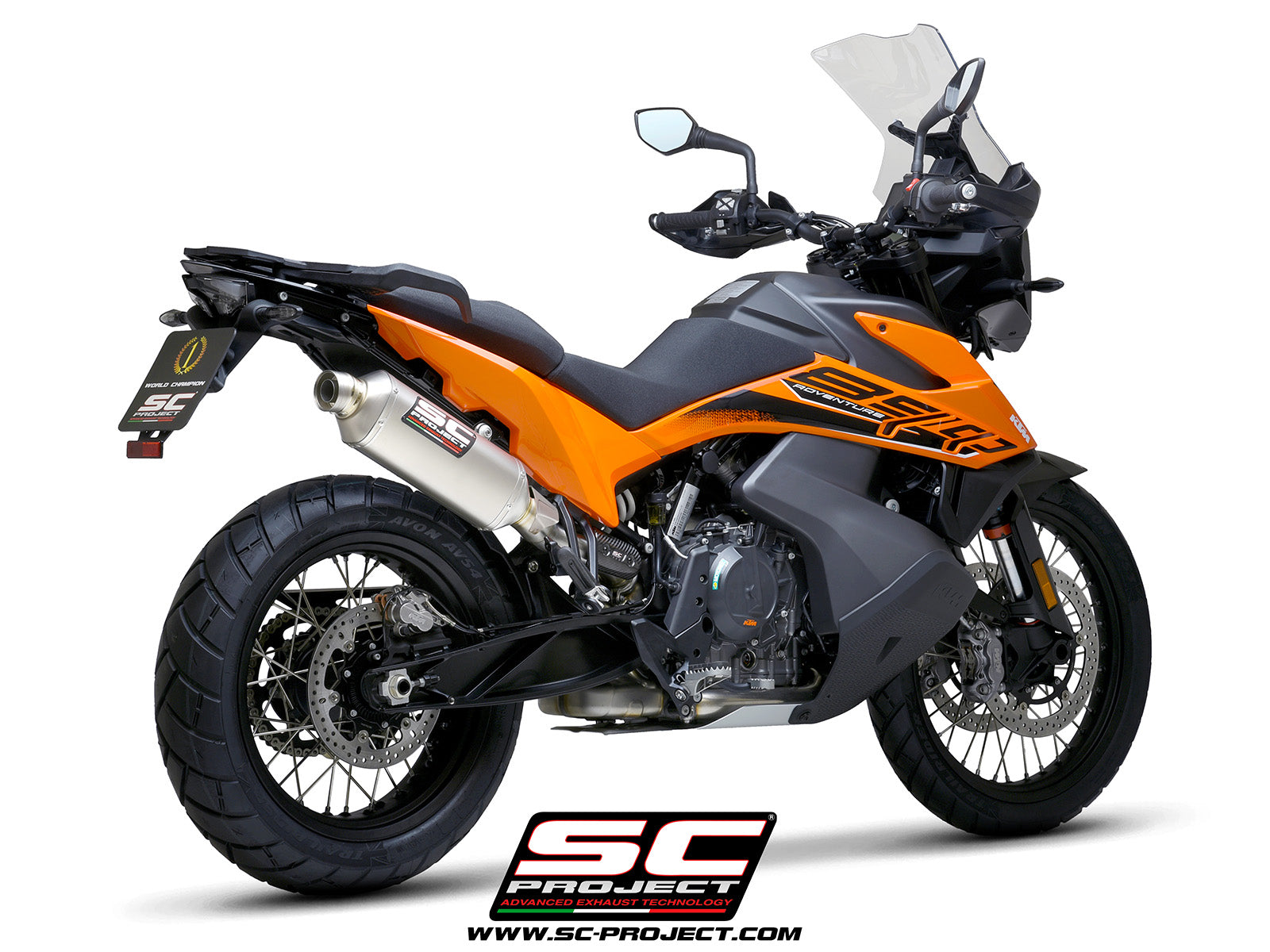 Picture of Rally Raid titanium exhaust