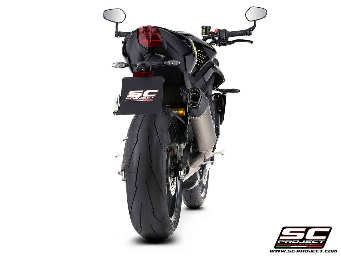 Picture of 3-1 stainless steel full exhaust system, with SC1-X titanium exhaust 