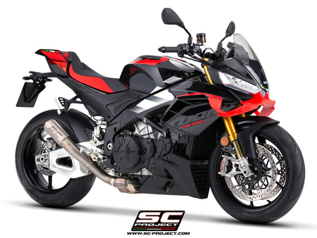 Picture of CR-T titanium exhaust, high mount
