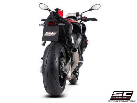 Picture of CR-T titanium exhaust, high mount
