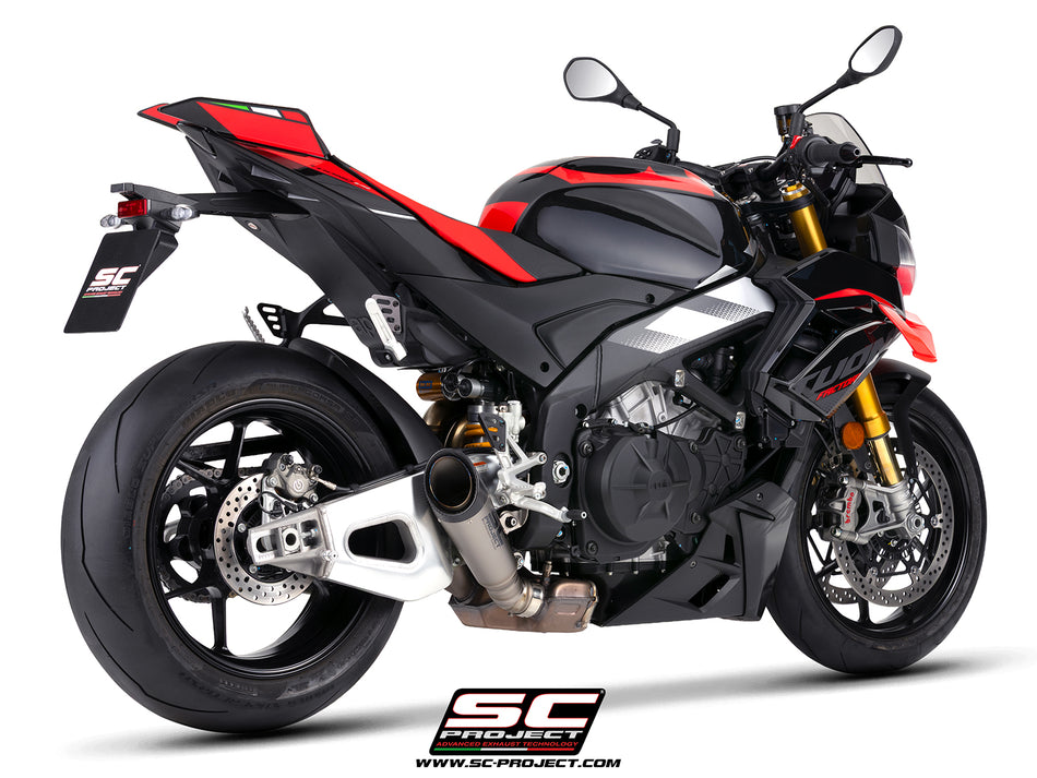 Picture of S1 titanium exhaust