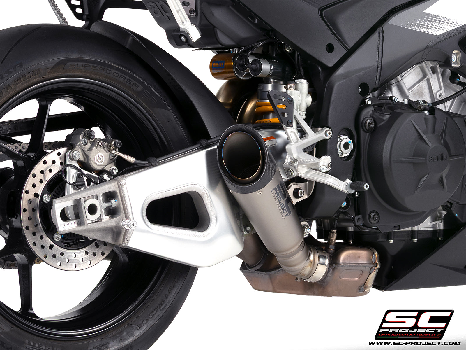 Picture of S1 titanium exhaust