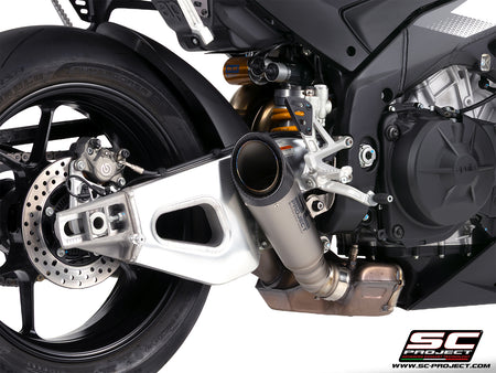 Picture of S1 titanium exhaust
