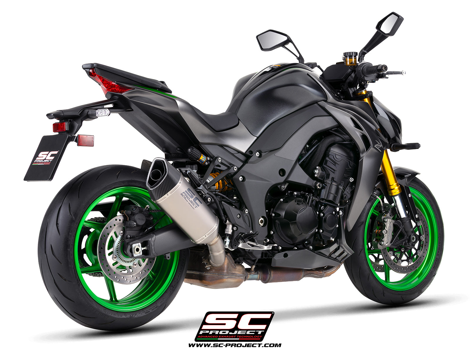 Picture of SC1-R titanium exhaust