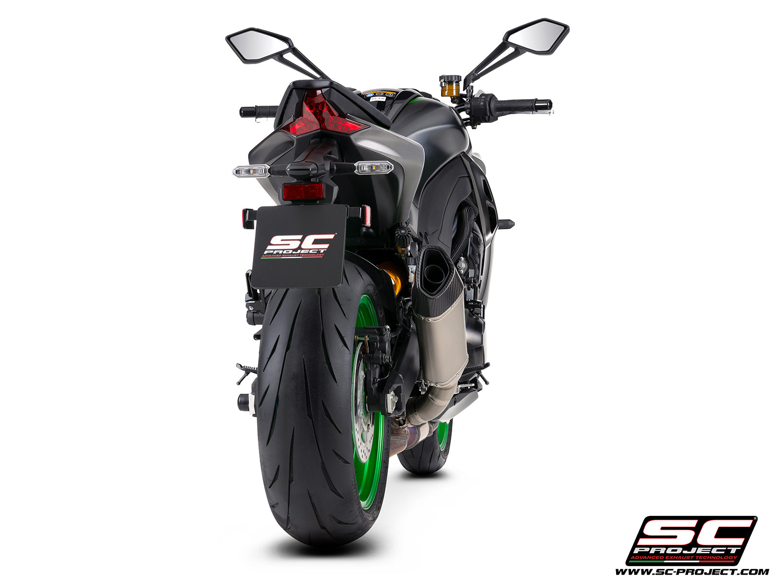 Picture of SC1-R titanium exhaust