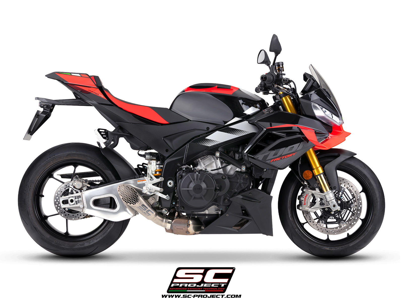Picture of GP-22 titanium exhaust