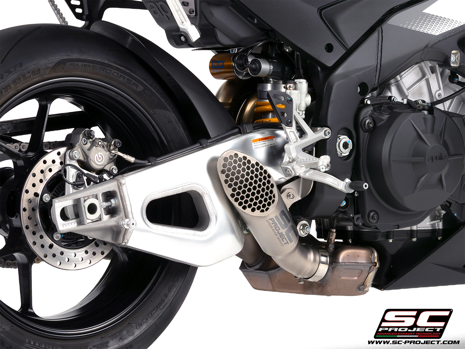 Picture of GP-22 titanium exhaust