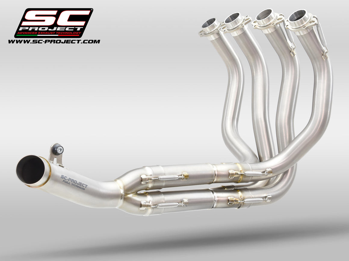 Picture of 4-2-1 Titanium headers, compatible with specific SC-Project range