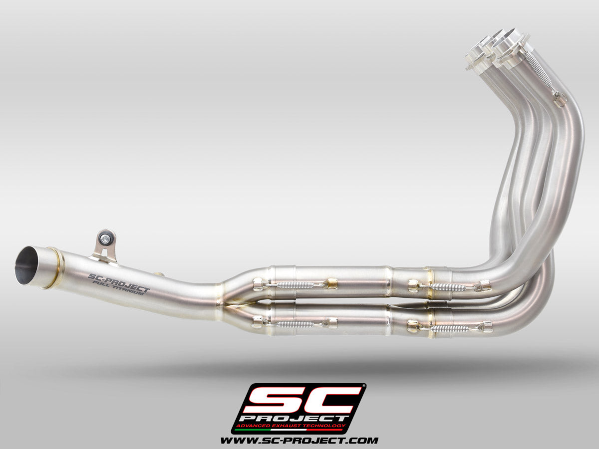 Picture of 4-2-1 Titanium headers, compatible with specific SC-Project range