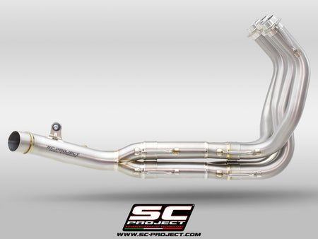 Picture of 4-2-1 Titanium headers, compatible with specific SC-Project range
