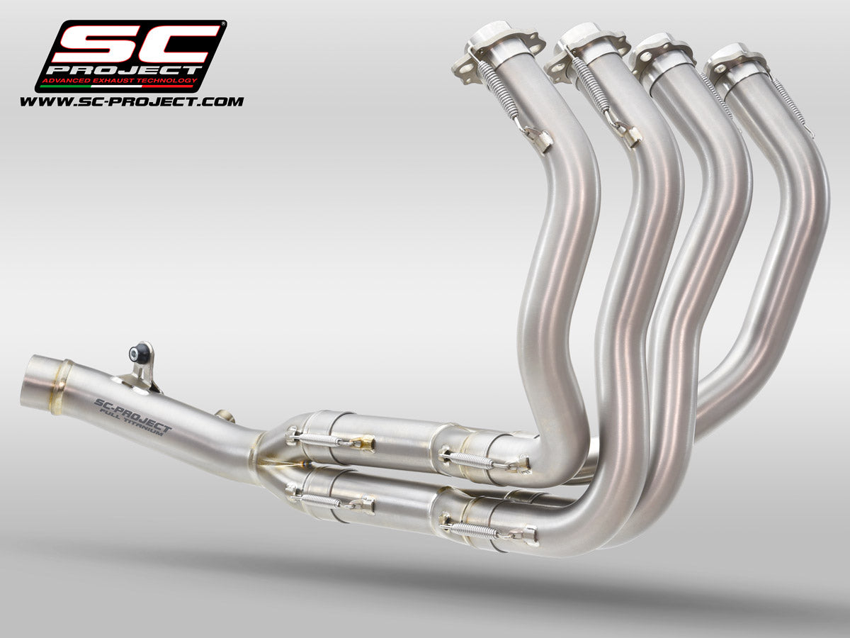 Picture of 4-2-1 Titanium headers, compatible with specific SC-Project range