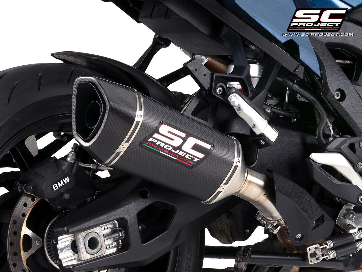 Picture of SC1-R carbon fibre exhaust