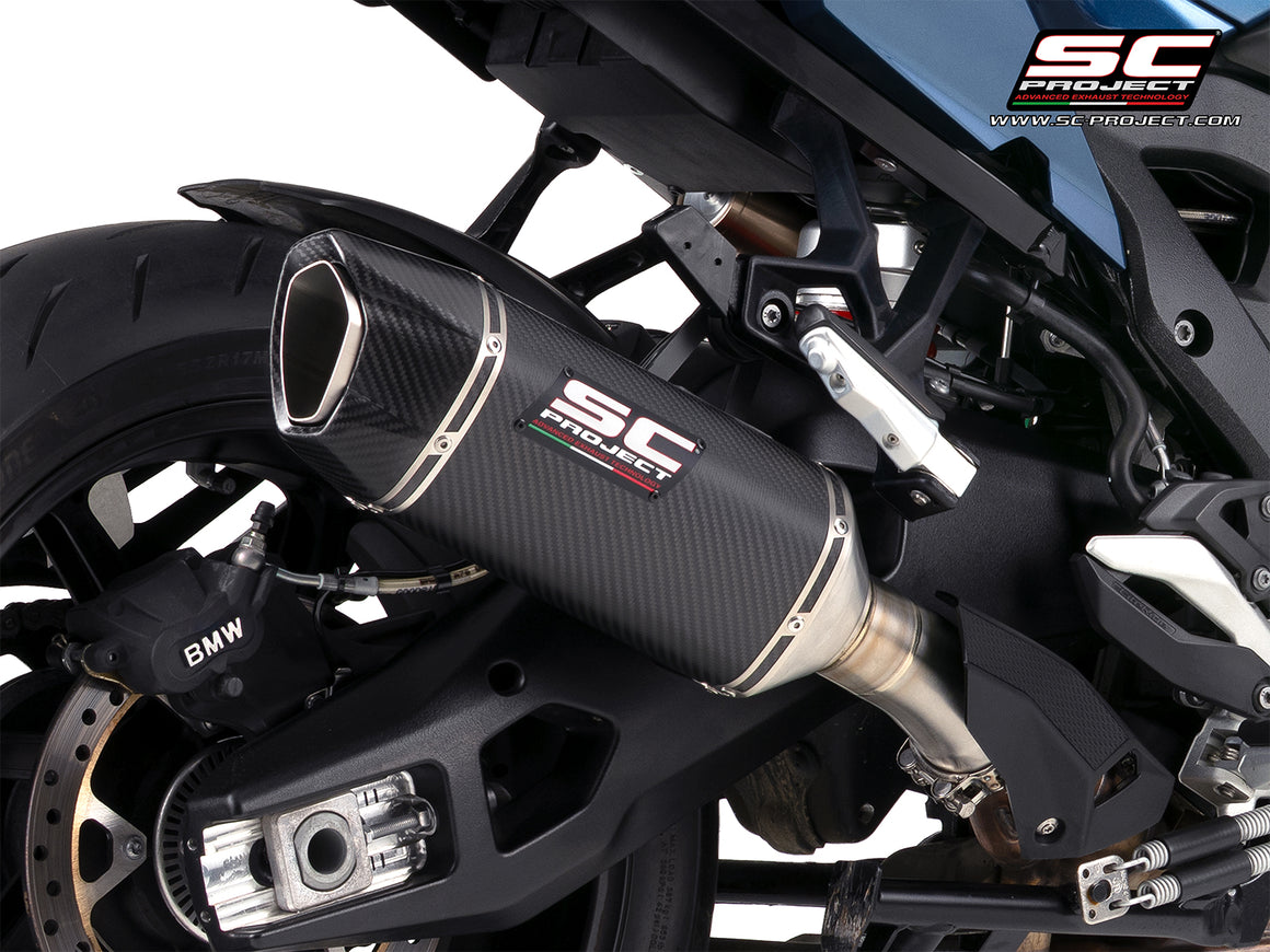Picture of SC1-X carbon fibre exhaust