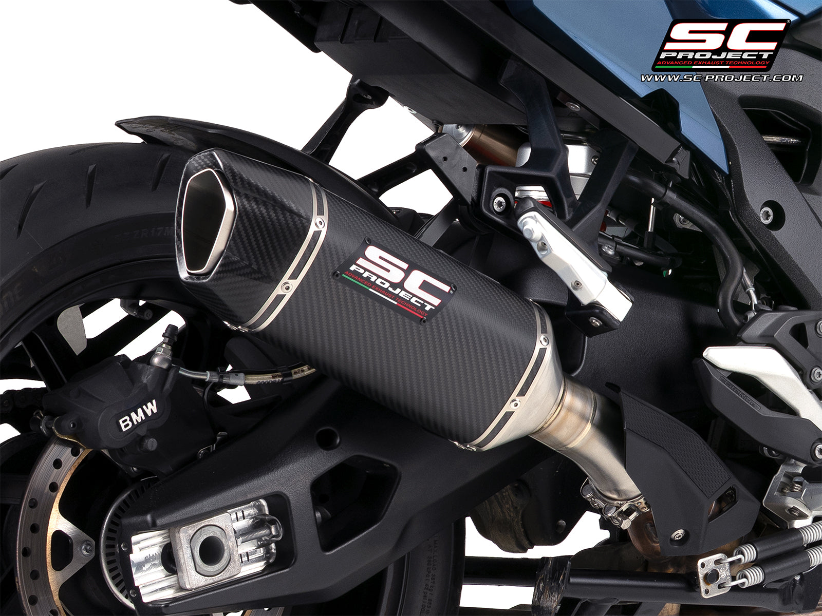Picture of SC1-X carbon fibre exhaust