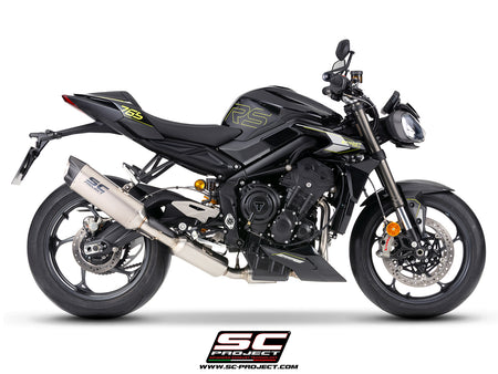 Picture of 3-1 stainless steel full exhaust system, with SC1-X titanium exhaust