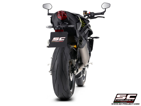 Picture of 3-1 stainless steel full exhaust system, with SC1-X titanium exhaust