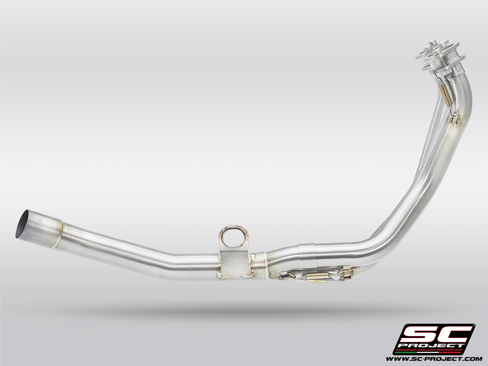 SC-Project 2-1 Stainless steel headers for Honda XL750 Transalp Side