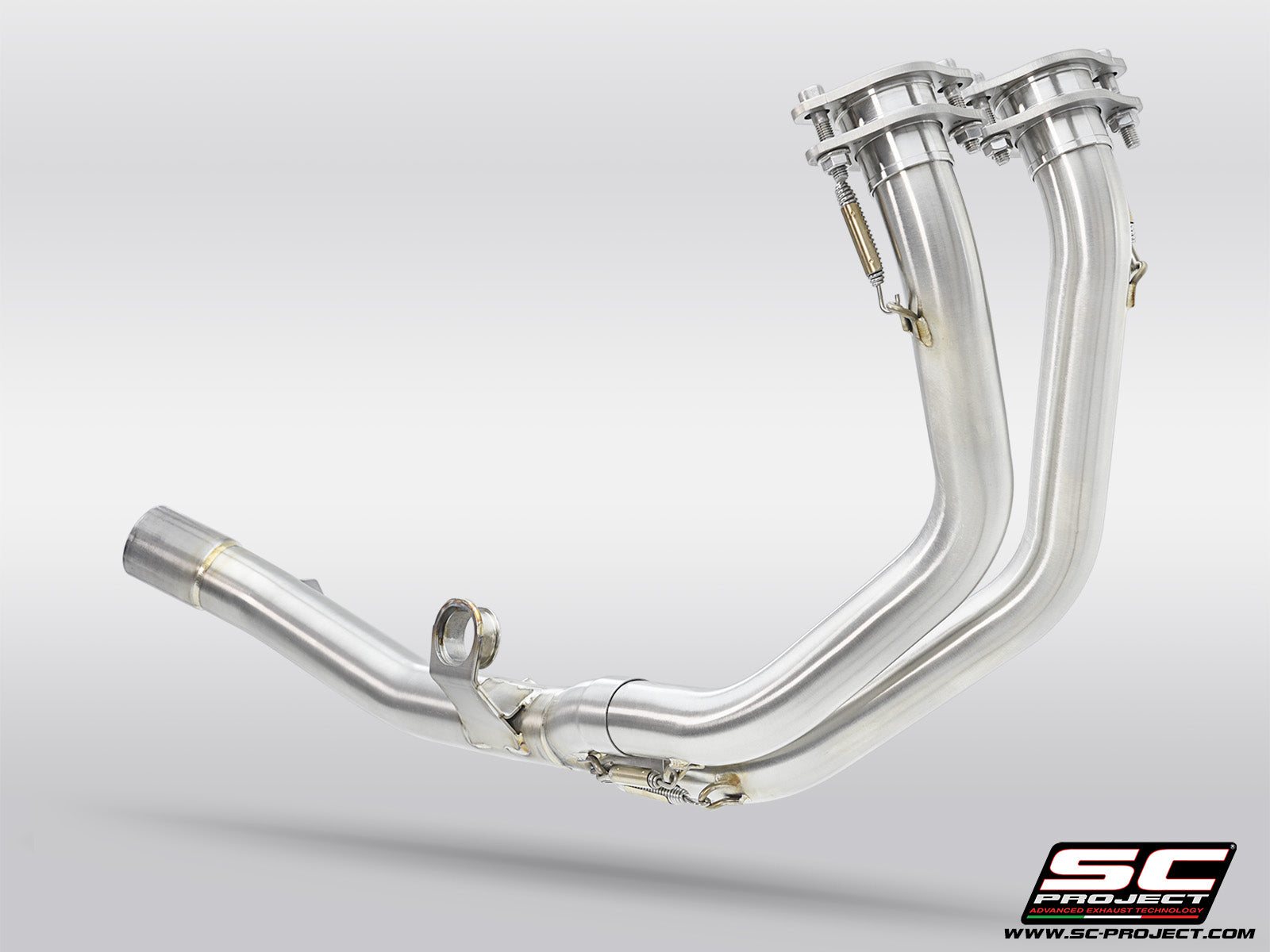SC-Project 2-1 Stainless steel headers for Honda XL750 Transalp Side