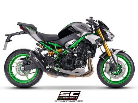 Picture of S1 titanium exhaust, matt black