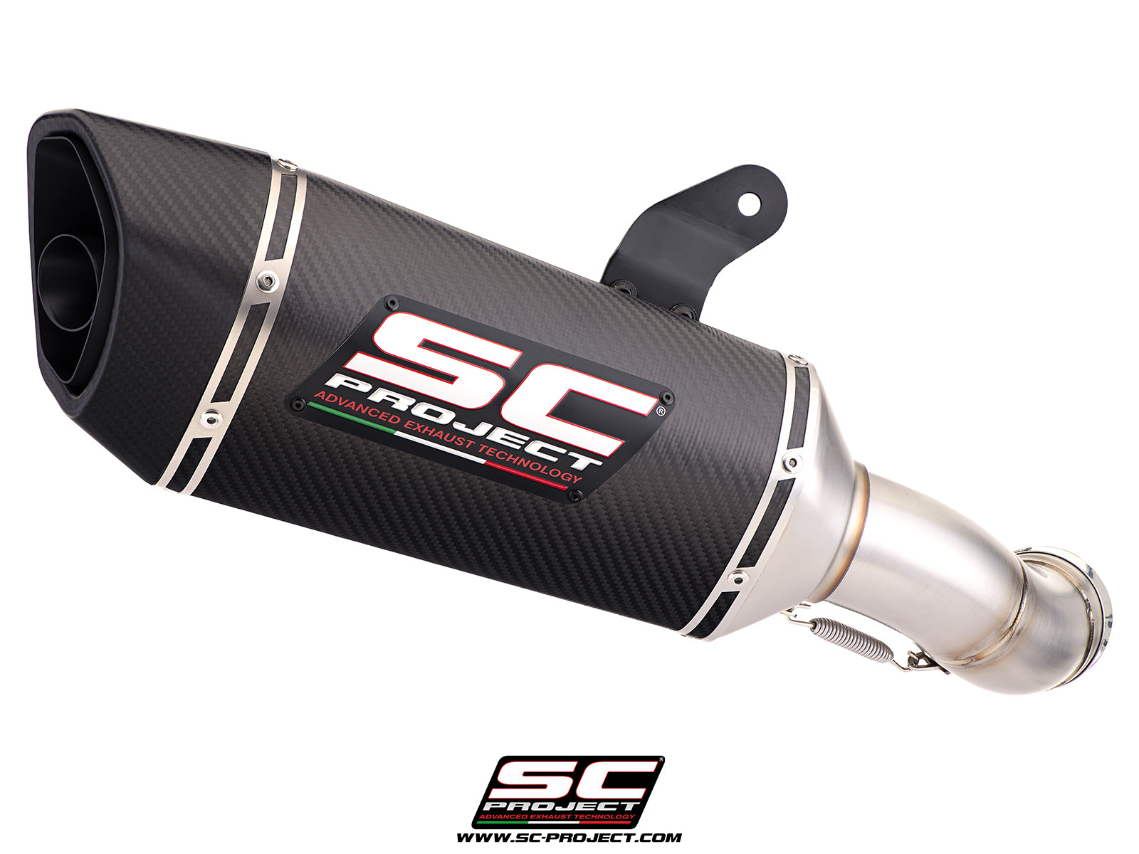 Kawasaki Ninja 1100SX with SC-Project SC1-R carbon fibre exhaust, 3/4 rear view
