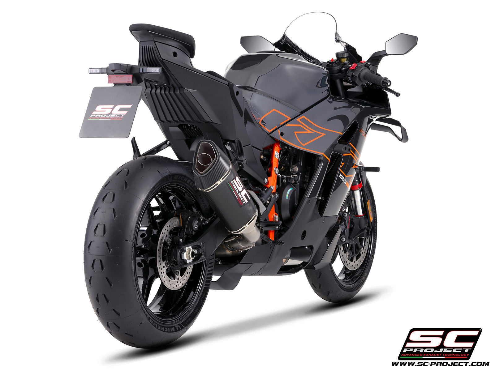 Picture of SC1-R carbon fibre exhaust