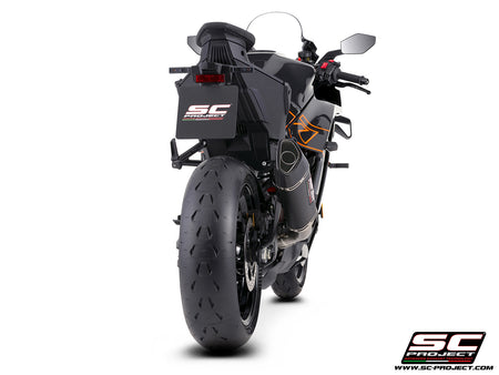 Picture of SC1-R carbon fibre exhaust