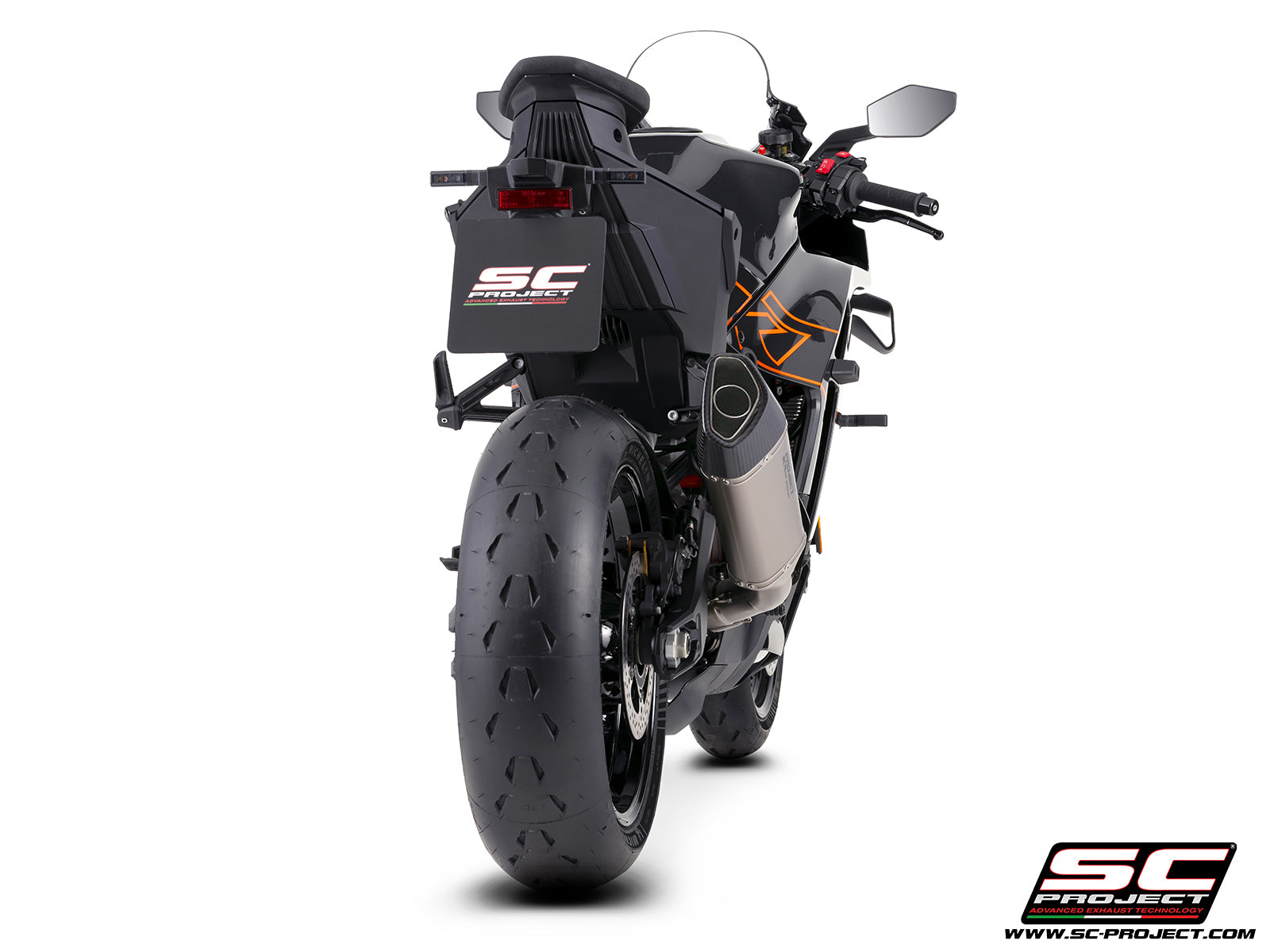 Picture of SC1-R titanium exhaust