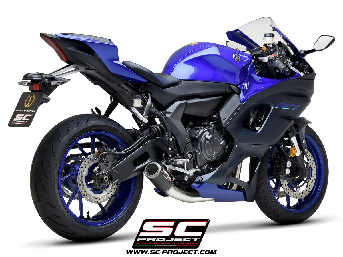 Picture of 2-1 Stainless steel full exhaust system, with CR-T carbon fibre exhaust