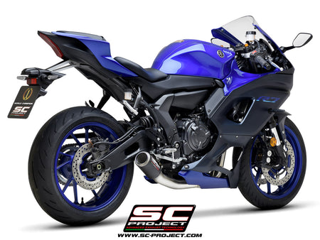 Picture of 2-1 Stainless steel full exhaust system, with CR-T carbon fibre exhaust