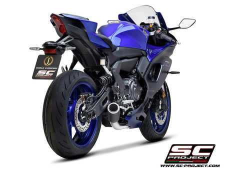 Picture of 2-1 Stainless steel full exhaust system, with CR-T carbon fibre exhaust