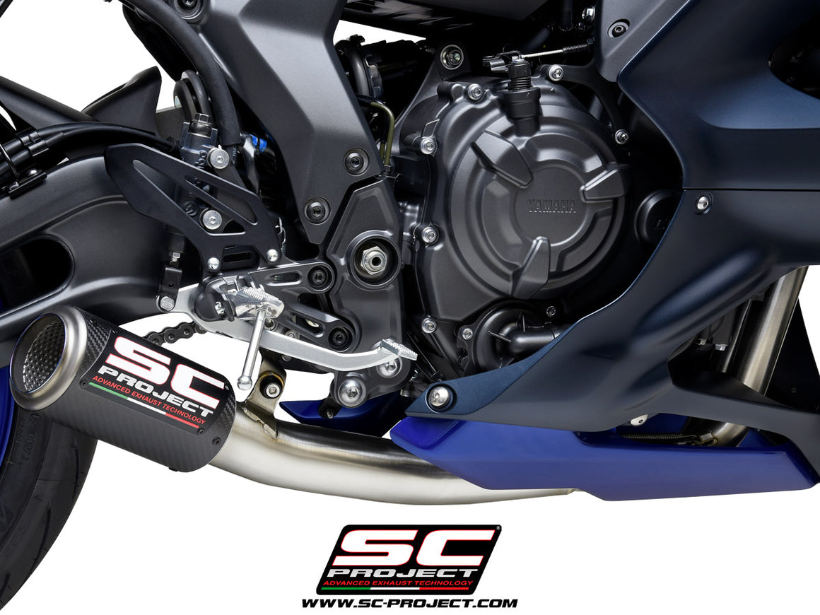 Picture of 2-1 Stainless steel full exhaust system, with CR-T carbon fibre exhaust