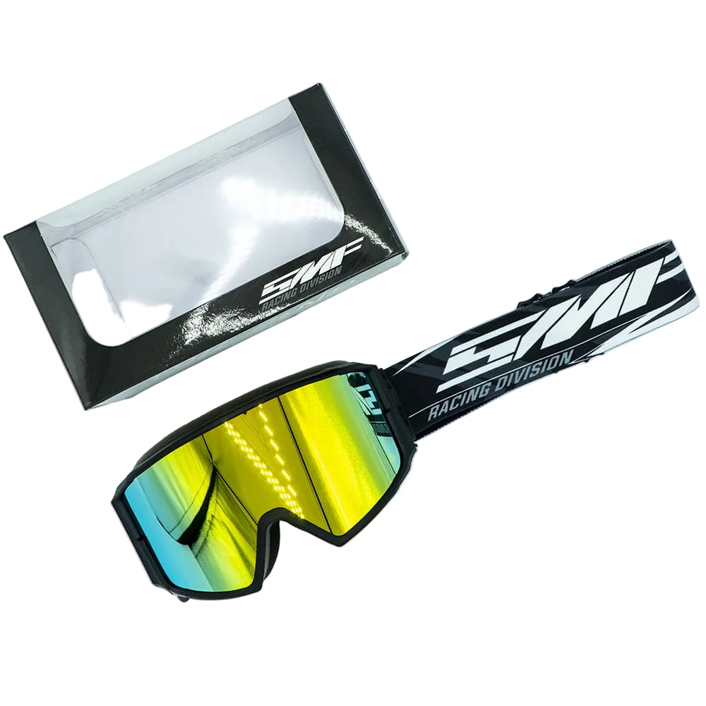 Goggles - Gold Lens & Black Strap