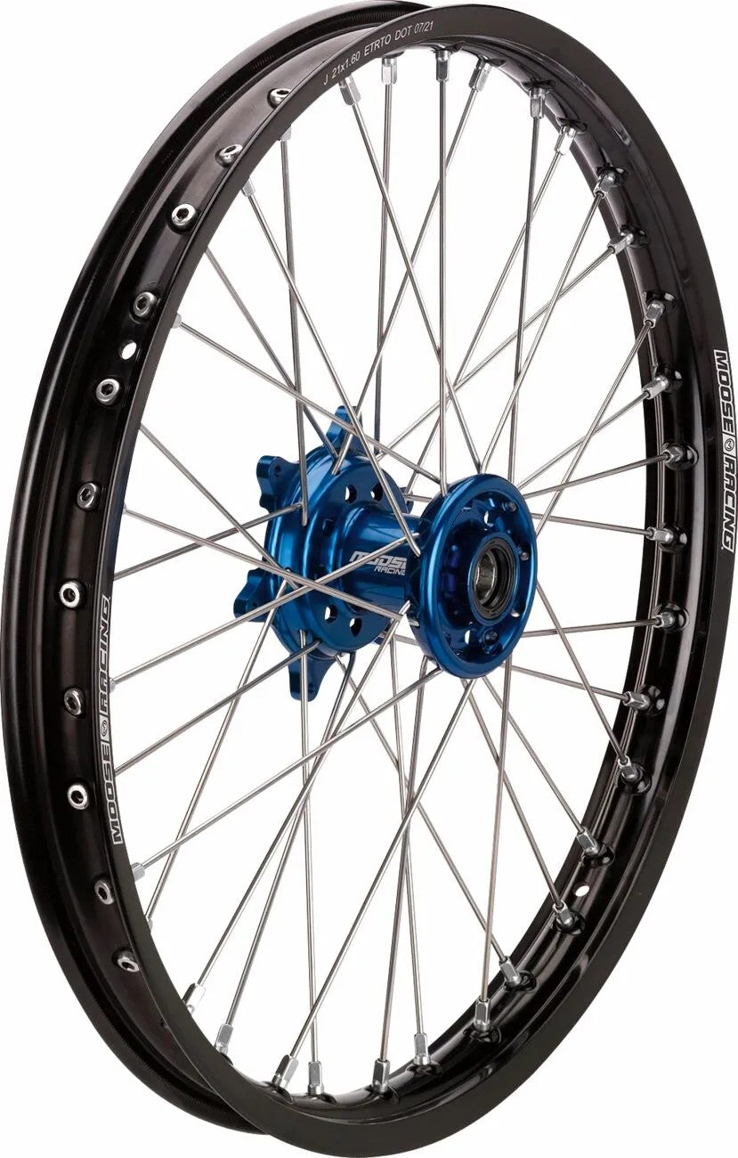 MOOSE Racing voorwiel met spaken zwart - Yamaha WR-250 F / WR-450 F e.a. (2002-2026)
