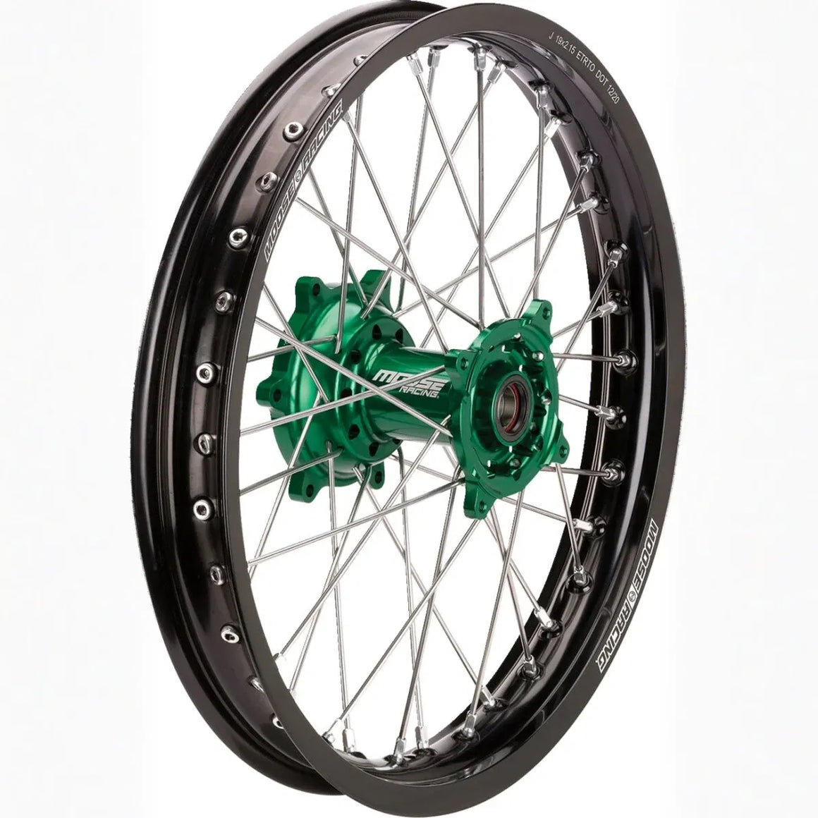 MOOSE Racing achterwiel met spaken zwart - Kawasaki (2003-2024) | Femon Parts