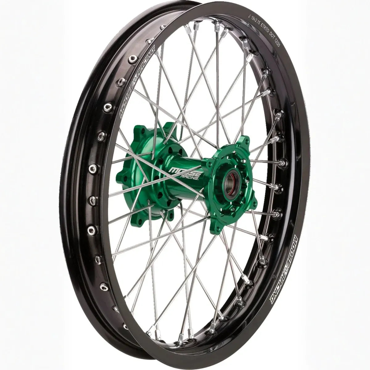 MOOSE Racing achterwiel met spaken zwart - Kawasaki (2003-2024) | Femon Parts
