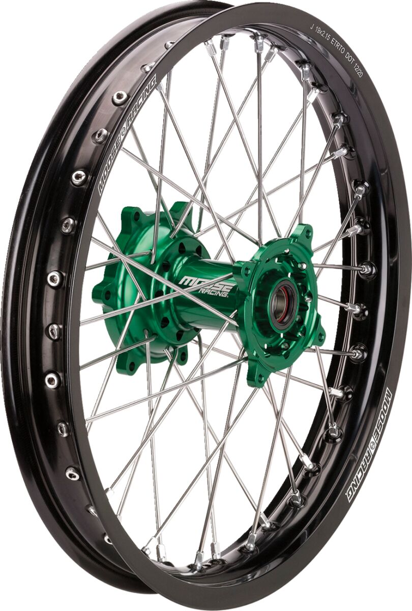 MOOSE Racing achterwiel met spaken zwart - Kawasaki (2003-2024) | Femon Parts
