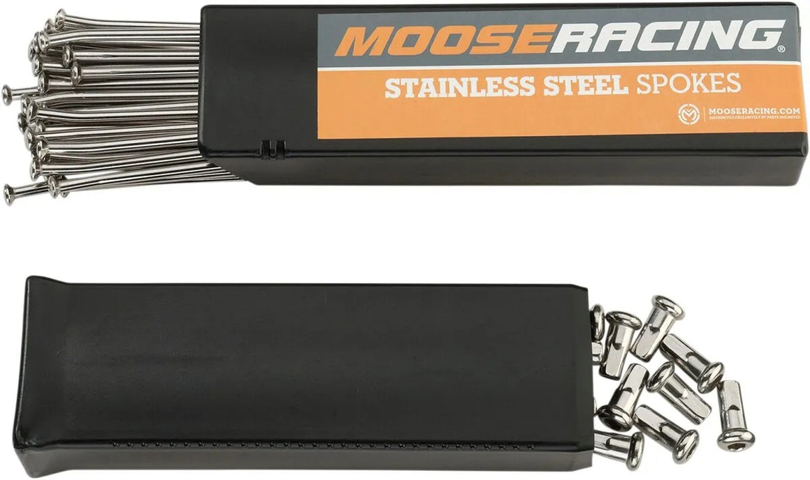 MOOSE Racing spaken en nippels zilver