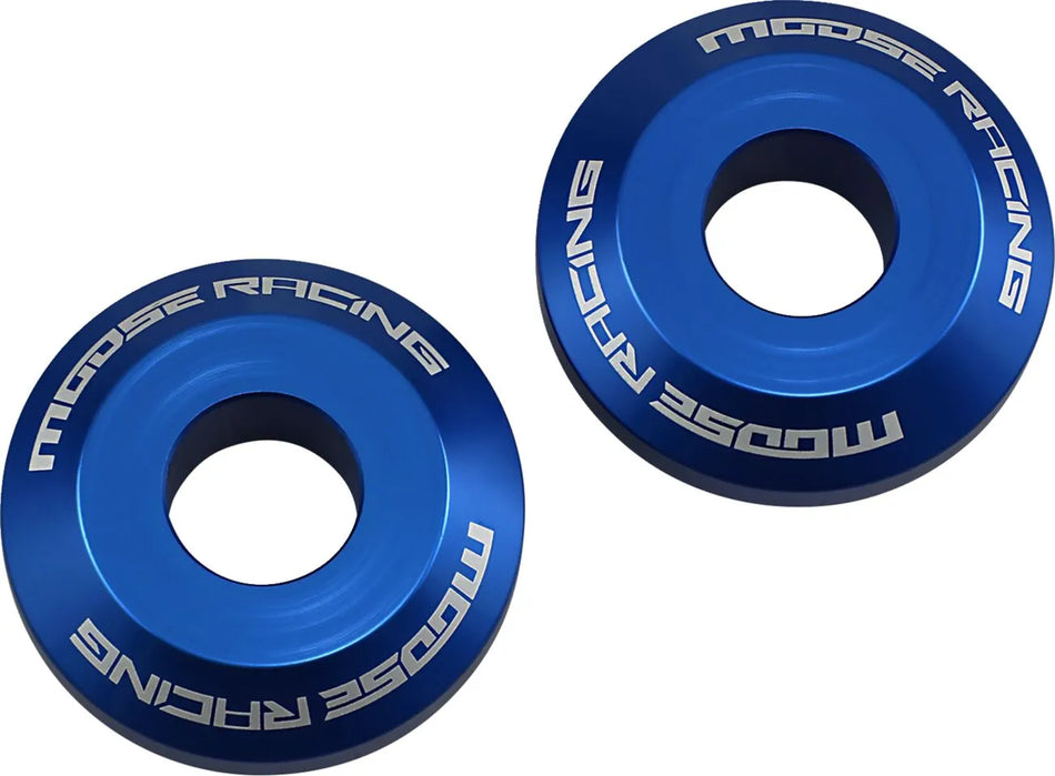 MOOSE Racing Fast wielafstandhouders blauw - Yamaha | Femon Parts