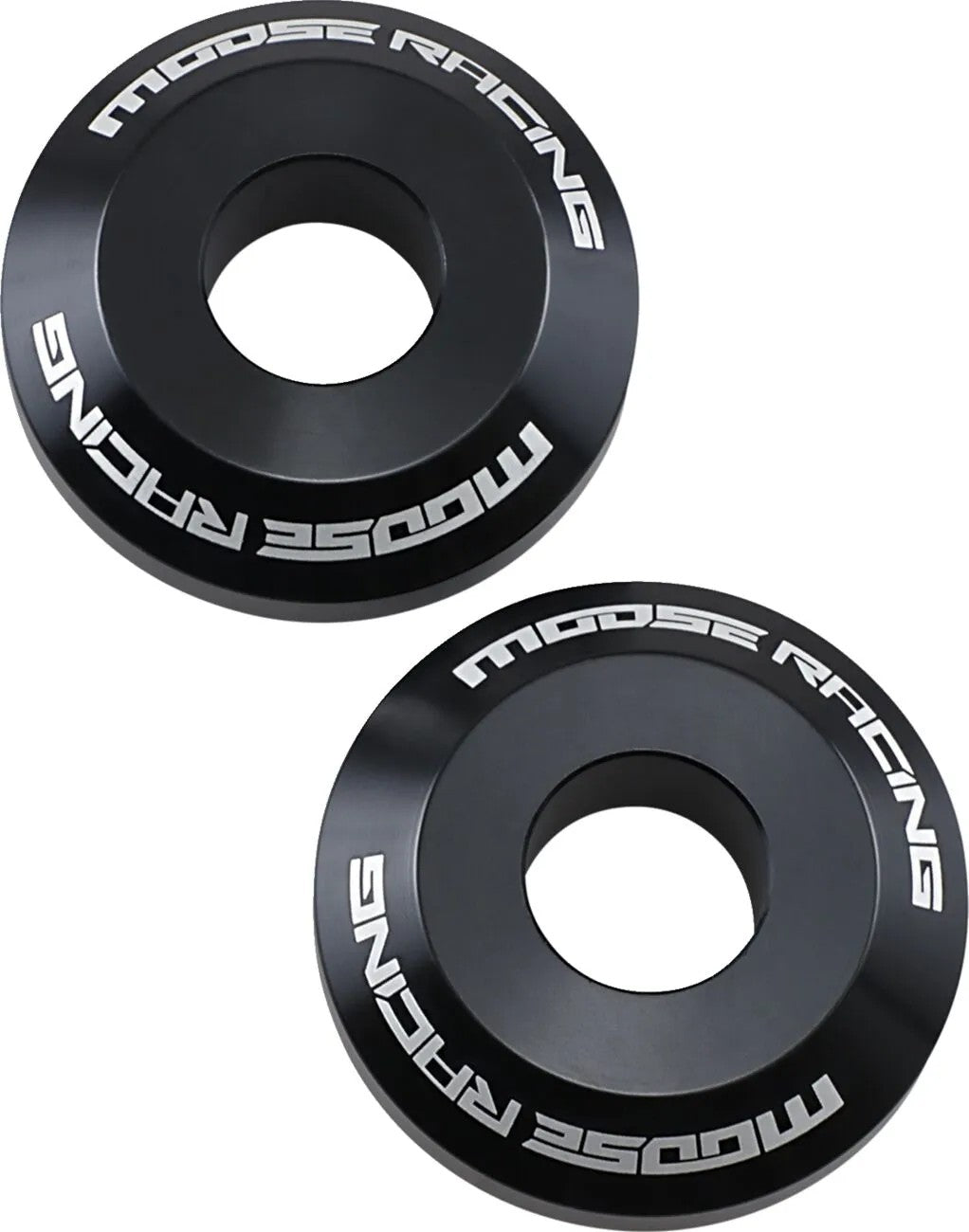 MOOSE Racing Fast wielafstandhouders zwart - Yamaha WR-250 F / WR-450 F e.a. (2003-2026)