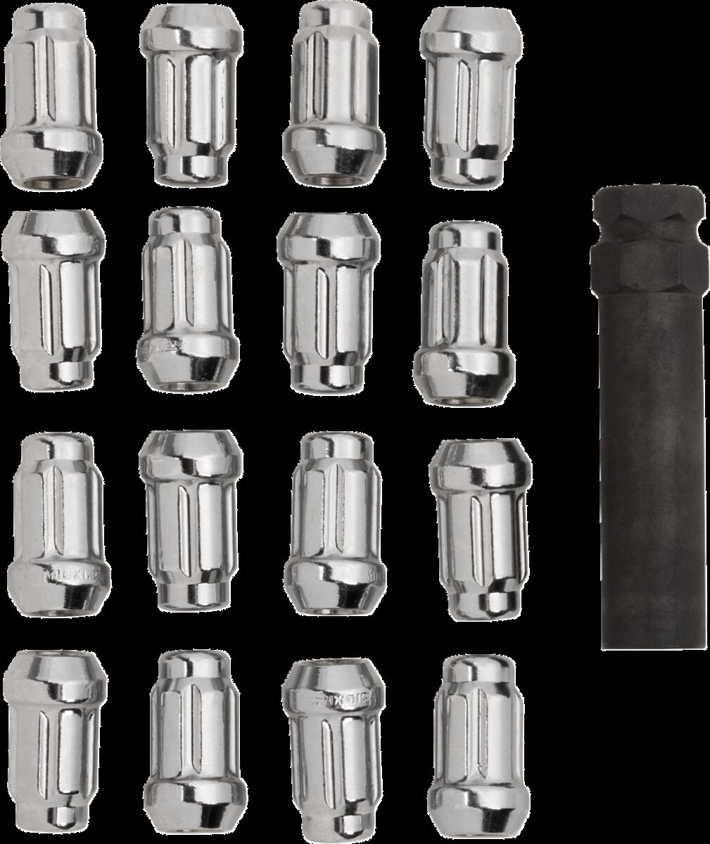 MOOSE Racing lugnt 10mm splnd chr 16pk | Femon Parts
