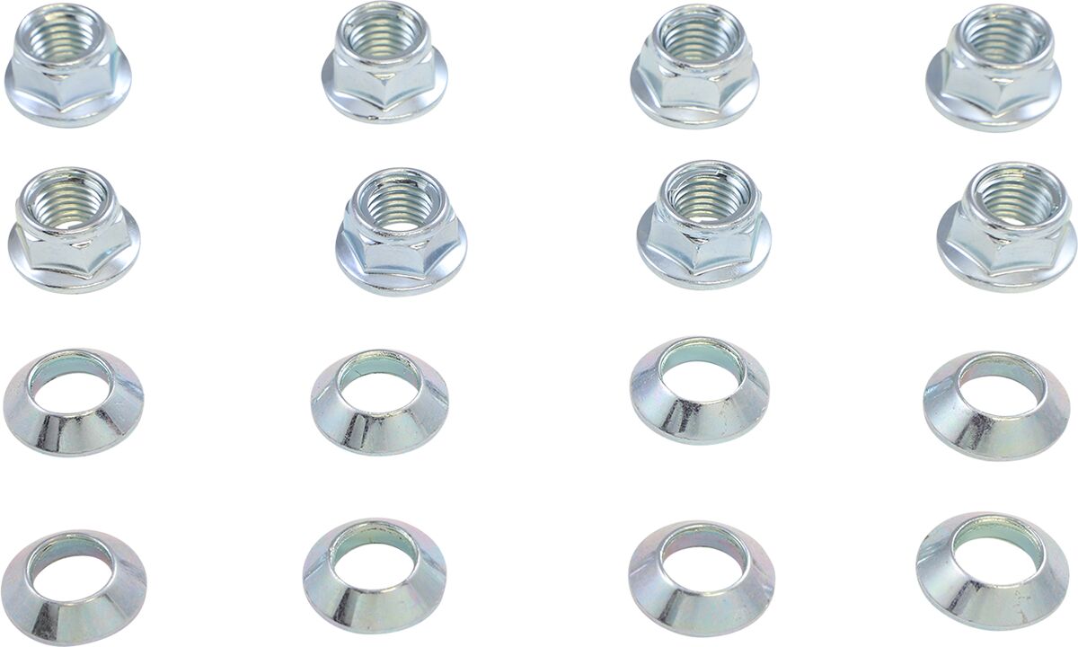 MOOSE Racing wheel lug nuts + parts chroom | Femon Parts